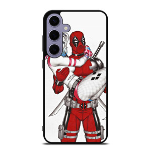 DEADPOOL HARLEY QUINN CARTOON Samsung Galaxy S24 Plus Case Cover DEADPOOL HARLEY QUINN CARTOON Samsung Galaxy S24 Plus Case Cover