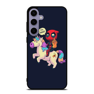 DEADPOOL UNICORN MIDDLE FINGERS Samsung Galaxy S24 Plus Case Cover DEADPOOL UNICORN MIDDLE FINGERS Samsung Galaxy S24 Plus Case Cover