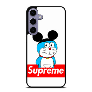 DORAEMON WITH MICKEY SUPREME Samsung Galaxy S24 Plus Case Cover DORAEMON WITH MICKEY SUPREME Samsung Galaxy S24 Plus Case Cover