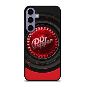 DR PEPPER SODA RED BLACK Samsung Galaxy S24 Plus Case Cover DR PEPPER SODA RED BLACK Samsung Galaxy S24 Plus Case Cover