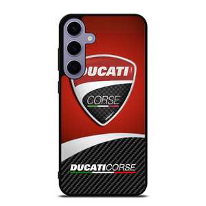 DUCATI CORSE LOGO CARBON Samsung Galaxy S24 Plus Case Cover