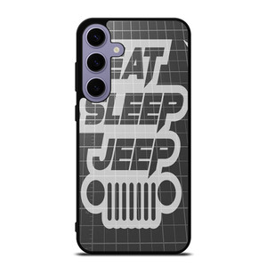EAT SLEEP JEEP LOGO Samsung Galaxy S24 Plus Case Cover EAT SLEEP JEEP LOGO Samsung Galaxy S24 Plus Case Cover