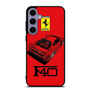 FERRARI F40 SUPERCAR LOGO Samsung Galaxy S24 Plus Case Cover FERRARI F40 SUPERCAR LOGO Samsung Galaxy S24 Plus Case Cover