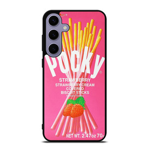 GLICO POCKY STRAWBERRY Samsung Galaxy S24 Plus Case Cover