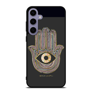 HAMSA EVIL EYE HAND OF FATIMA LOGO Samsung Galaxy S24 Plus Case Cover HAMSA EVIL EYE HAND OF FATIMA LOGO Samsung Galaxy S24 Plus Case Cover