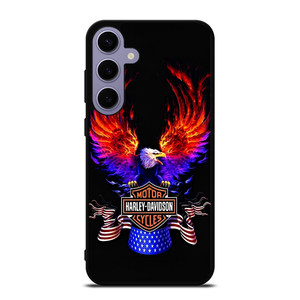 HARLEY DAVIDSON FLAME SWING Samsung Galaxy S24 Plus Case Cover