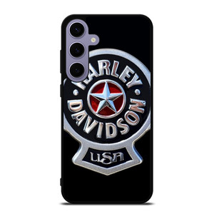 HARLEY DAVIDSON USA METAL EMBLEM Samsung Galaxy S24 Plus Case Cover