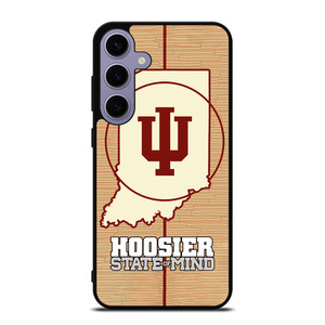 HOOSIER STATE OF MIND INDIANA WOODEN LOGO Samsung Galaxy S24 Plus Case Cover