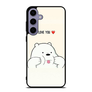 ICE BEAR WE BARE BEARS CUTE Samsung Galaxy S24 Plus Case Cover