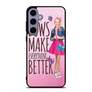 JOJO SIWA BOWS MAKE EVERYTHING BETTER Samsung Galaxy S24 Plus Case Cover JOJO SIWA BOWS MAKE EVERYTHING BETTER Samsung Galaxy S24 Plus Case Cover