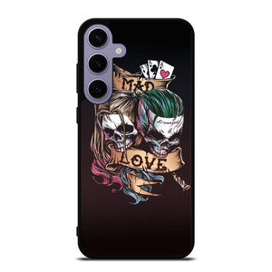 JOKER AND HARLEY QUINN SKULL Samsung Galaxy S24 Plus Case Cover