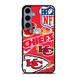 KANSAS CITY CHIEFS NFL STICKER BOMB Samsung Galaxy S24 Plus Case Cover KANSAS CITY CHIEFS NFL STICKER BOMB Samsung Galaxy S24 Plus Case Cover