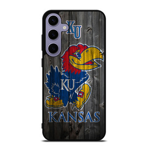 KANSAS JAYHAWKS WOODEN LOGO Samsung Galaxy S24 Plus Case Cover