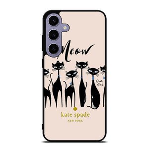 KATE SPADE MEOW CAT Samsung Galaxy S24 Plus Case Cover