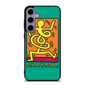 KEITH HARING MONTREUX 1983 Samsung Galaxy S24 Plus Case Cover KEITH HARING MONTREUX 1983 Samsung Galaxy S24 Plus Case Cover