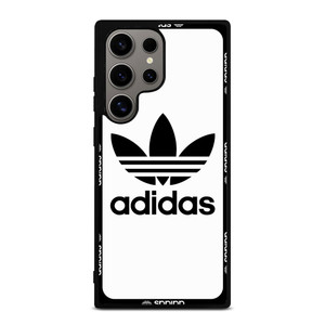ADIDAS TREFOIL ROUND WHITE Samsung Galaxy S24 Ultra Case Cover