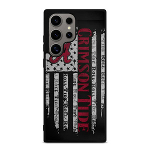 ALABAMA CRIMSON TIDE FLAG MLS Samsung Galaxy S24 Ultra Case Cover ALABAMA CRIMSON TIDE FLAG MLS Samsung Galaxy S24 Ultra Case Cover