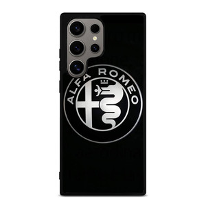 ALFA ROMEO METAL BLACK Samsung Galaxy S24 Ultra Case Cover ALFA ROMEO METAL BLACK Samsung Galaxy S24 Ultra Case Cover