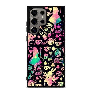 ALICE IN WONDERLAND COLLAGE Samsung Galaxy S24 Ultra Case Cover ALICE IN WONDERLAND COLLAGE Samsung Galaxy S24 Ultra Case Cover