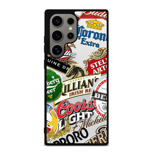 ALL BEER BRAND LOGO Samsung Galaxy S24 Ultra Case Cover ALL BEER BRAND LOGO Samsung Galaxy S24 Ultra Case Cover