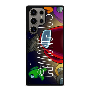 AMONG US GAME LOGO Samsung Galaxy S24 Ultra Case Cover AMONG US GAME LOGO Samsung Galaxy S24 Ultra Case Cover