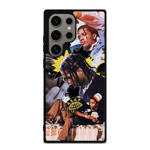 ASAP ROCKY RAPPER COLLAGE Samsung Galaxy S24 Ultra Case Cover ASAP ROCKY RAPPER COLLAGE Samsung Galaxy S24 Ultra Case Cover