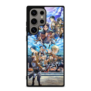 ATTACK ON TITAN ANIME CHARACTER Samsung Galaxy S24 Ultra Case Cover