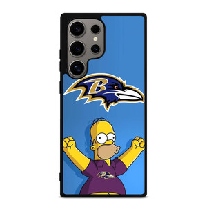 BALTIMORE RAVENS THE SIMPSON Samsung Galaxy S24 Ultra Case Cover