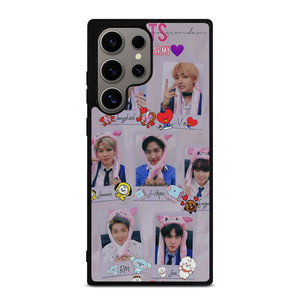 BANGTAN BOYS FACE BTS Samsung Galaxy S24 Ultra Case Cover