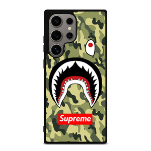 BAPE BATHING CAMO SHARK SUPREME Samsung Galaxy S24 Ultra Case Cover BAPE BATHING CAMO SHARK SUPREME Samsung Galaxy S24 Ultra Case Cover