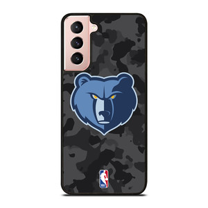 MEMPHIS GRIZZLIES BLACK CAMO Samsung Galaxy S21 Case Cover
