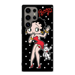 BETTY BOOP POLKA DOT CARTOON  Samsung Galaxy S24 Ultra Case Cover BETTY BOOP POLKA DOT CARTOON  Samsung Galaxy S24 Ultra Case Cover