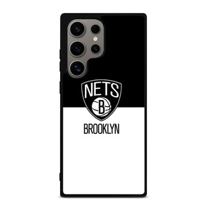 BROOKLYN NETS NBA BLACK WHITE Samsung Galaxy S24 Ultra Case Cover