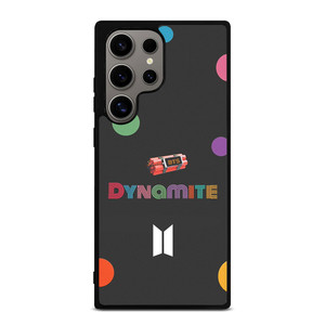 BTS DYNAMITE POLKADOTS Samsung Galaxy S24 Ultra Case Cover BTS DYNAMITE POLKADOTS Samsung Galaxy S24 Ultra Case Cover