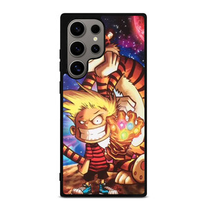 CALVIN AND HOBBES INFINITY GAUNTLET Samsung Galaxy S24 Ultra Case Cover