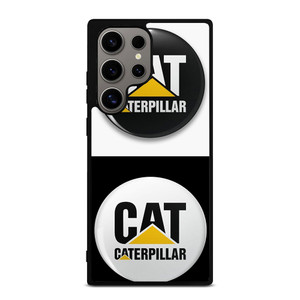 CAT CATERPILLAR WHITE BLACK Samsung Galaxy S24 Ultra Case Cover