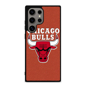 CHICAGO BULLS BASKETBALL EMBOSS Samsung Galaxy S24 Ultra Case Cover