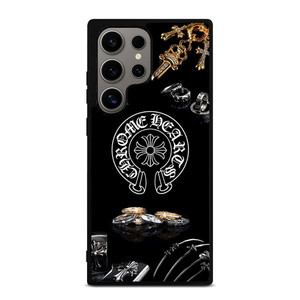 CHROME HEARTS METAL LOGO Samsung Galaxy S24 Ultra Case Cover