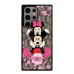 COACH MICKEY MINNIE Samsung Galaxy S24 Ultra Case Cover COACH MICKEY MINNIE Samsung Galaxy S24 Ultra Case Cover