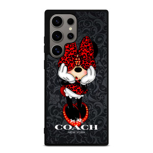 COACH MINNIE MOUSE CARTOON Samsung Galaxy S24 Ultra Case Cover