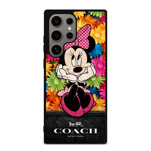 COACH MINNIE MOUSE FLOWER Samsung Galaxy S24 Ultra Case Cover COACH MINNIE MOUSE FLOWER Samsung Galaxy S24 Ultra Case Cover