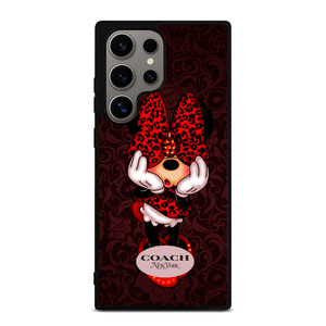 COACH MINNIE MOUSE NEW YORK Samsung Galaxy S24 Ultra Case Cover COACH MINNIE MOUSE NEW YORK Samsung Galaxy S24 Ultra Case Cover