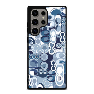 COACH NEW YORK BLUE Samsung Galaxy S24 Ultra Case Cover COACH NEW YORK BLUE Samsung Galaxy S24 Ultra Case Cover