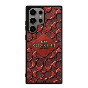 COACH NEW YORK BROWN 2 Samsung Galaxy S24 Ultra Case Cover COACH NEW YORK BROWN 2 Samsung Galaxy S24 Ultra Case Cover