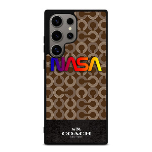 COACH NEW YORK NASA Samsung Galaxy S24 Ultra Case Cover