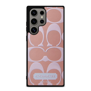 COACH NEW YORK PINK PATTERN Samsung Galaxy S24 Ultra Case Cover COACH NEW YORK PINK PATTERN Samsung Galaxy S24 Ultra Case Cover