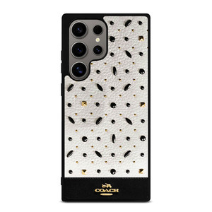 COACH NEW YORK STONE Samsung Galaxy S24 Ultra Case Cover COACH NEW YORK STONE Samsung Galaxy S24 Ultra Case Cover