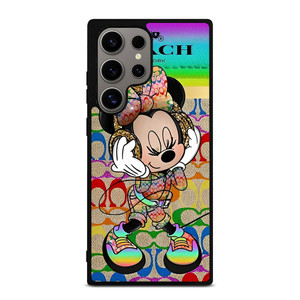 COACH RAINBOW MICKEY Samsung Galaxy S24 Ultra Case Cover
