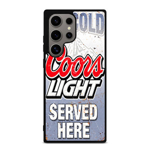 COORS LIGHT BEER ICE GOLD Samsung Galaxy S24 Ultra Case Cover