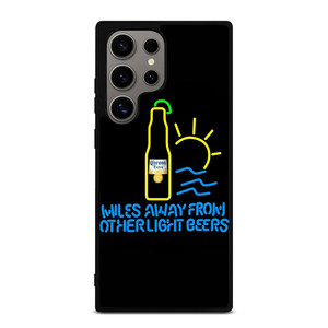 CORONA LIGHT BEER MILES AWAY Samsung Galaxy S24 Ultra Case Cover CORONA LIGHT BEER MILES AWAY Samsung Galaxy S24 Ultra Case Cover
